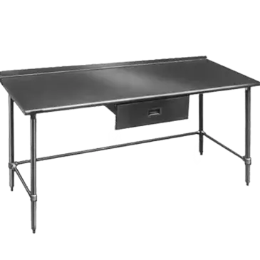 Eagle Group UT24108STEB Work Table,  97" - 108", Stainless Steel Top