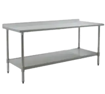 Eagle Group UT24132SB Work Table, 121" - 132", Stainless Steel Top