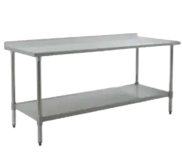 Eagle Group UT2460SE Work Table,  54" - 62", Stainless Steel Top