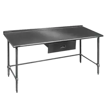 Eagle Group UT30132STB Work Table, 121" - 132", Stainless Steel Top