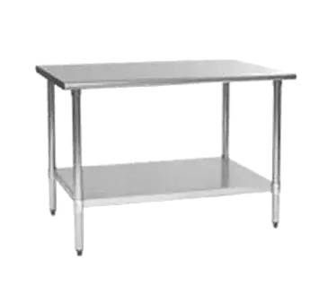 Eagle Group UT3024B-1X Work Table,  30" Long, Stainless steel Top