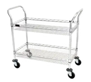 Eagle Group WBC1836C-2B Cart, Bussing Utility Transport, Metal Wire