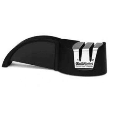 EDGECRAFT CORPORATION Manual Knife Sharpener, 2-Stage, Black, Stainless Steel, Edgecraft Corp 4786104