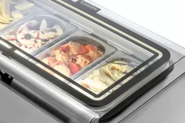 Eurodib USA 4 MAGIC PRO 100 Cold Food Buffet, Tabletop