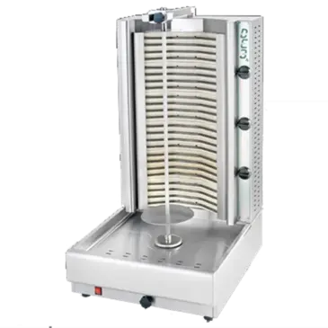 Eurodib USA DE3A Vertical Broiler (Gyro), Electric