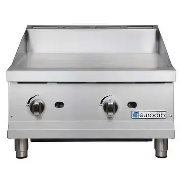 Eurodib USA T-G24 Griddle, Gas, Countertop