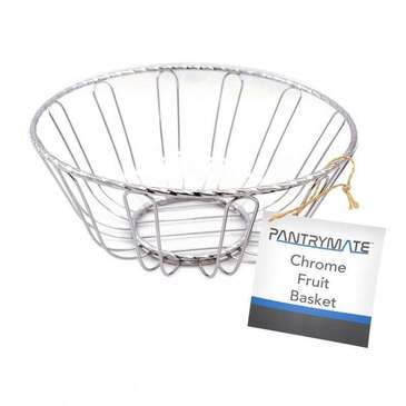 EUROWARE Fruit Basket, Twisted Chrome, Euro-Ware EW2607