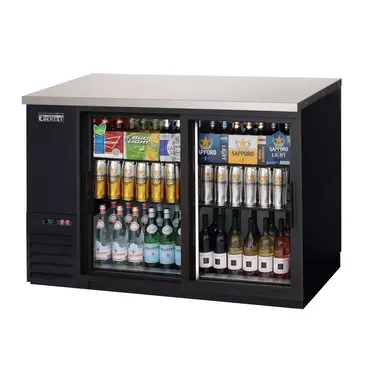 Everest Refrigeration EBB48G-SD Back Bar Cabinet, Refrigerated