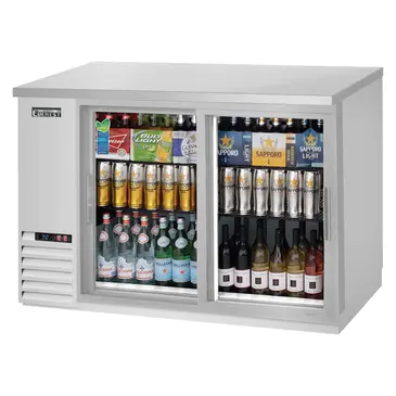 Everest Refrigeration EBB48G-SD-SS Back Bar Cabinet, Refrigerated