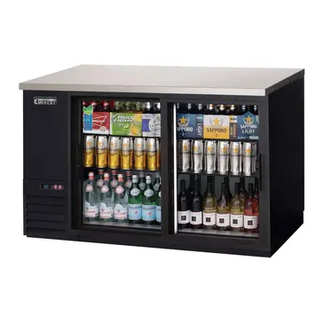 Everest Refrigeration EBB59G-SD Back Bar Cabinet, Refrigerated
