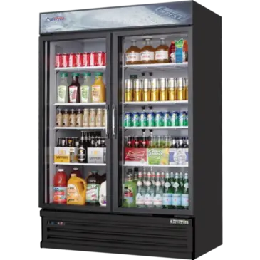 Everest Refrigeration EMSGR48B Refrigerator, Merchandiser