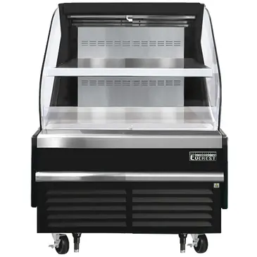 Everest Refrigeration EOMH-36-B-35-T Merchandiser, Open Refrigerated Display