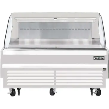 Everest Refrigeration EOMH-72-W-35-S Merchandiser, Open Refrigerated Display