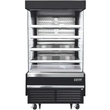 Everest Refrigeration EOMV-36-B-35-T Merchandiser, Open Refrigerated Display