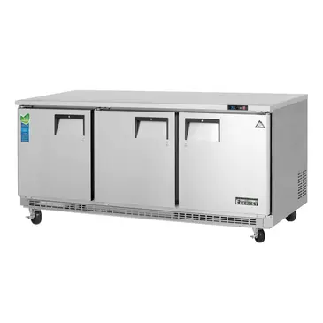 Everest Refrigeration ETBR3 Refrigerator, Undercounter, Reach-In