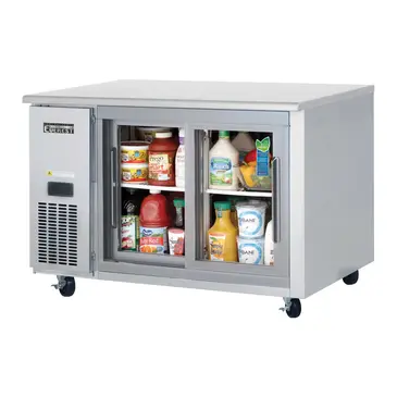 Everest Refrigeration ETGSR2 Refrigerator, Undercounter, Reach-In