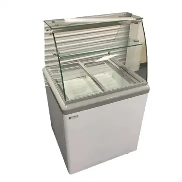 Excellence HBD-4HC Display Case, Dipping Ice Cream