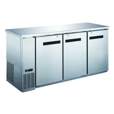 Falcon ABB-72SS Back Bar Cabinet, Refrigerated