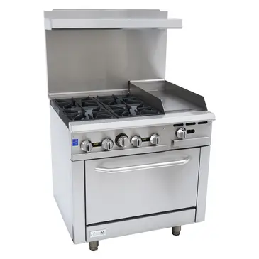 Falcon AR36-12R Range, 36" Restaurant, Gas