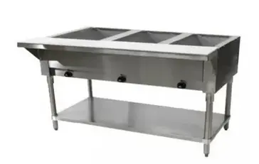 Falcon HFT-3-LP Serving Counter, Hot Food, Gas