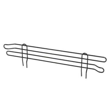 Falcon Wire Shelving Ledge, 24", Black, FALCON EQUIPMENT WSL24B