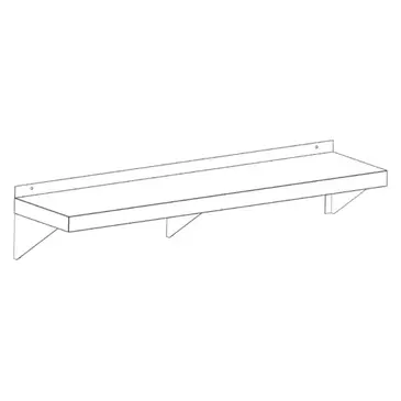 Falcon WS1296 Shelving, Wall Mounted