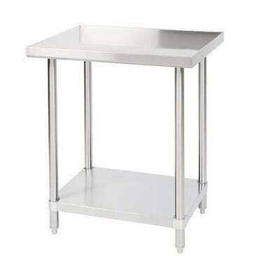 Falcon Work Table, 30" x 30", Stainless Steel, Falcon Equipment WT-3030-SSU-16