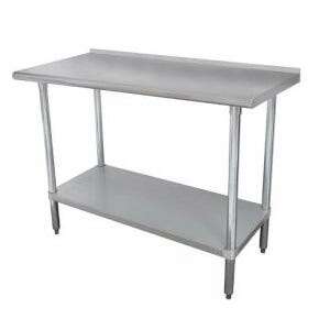Falcon Work Table, 30" x 30", Stainless Steel, Falcon Equipment WT-3030-SSU-4-16