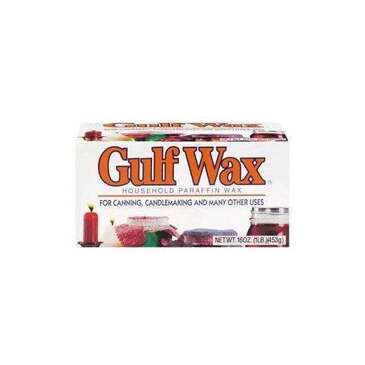FAMILY STORE Household Paraffin Wax, 1 Lb, Gulf Wax 262113