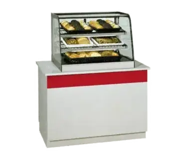 Federal Industries CD3628 Display Case, Non-Refrigerated Countertop