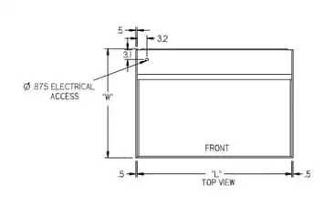 Federal Industries CG5948HD Display Case, Heated Deli, Floor Model