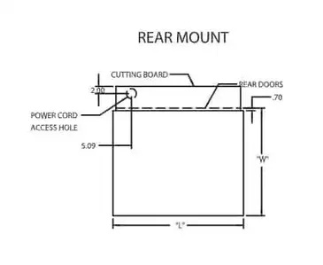 Federal Industries CRB4828SS Display Case, Refrigerated Deli, Countertop