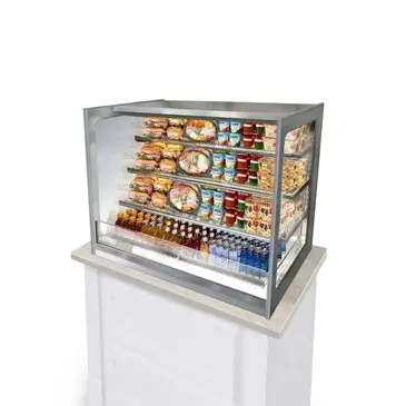 Federal Industries ITDSS3626 Display Case, Non-Refrigerated Countertop