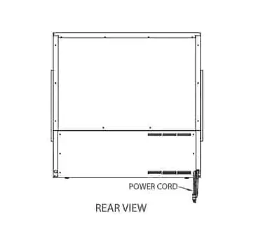 Federal Industries LPRSS5 Display Case, Refrigerated, Self-Serve