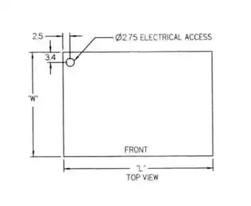 Federal Industries SGR5042DZ Display Case, Refrigerated/Non-Refrig