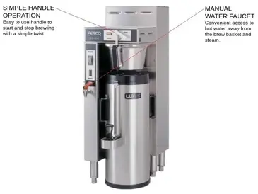 FETCO CBS-51H-15 (C51036) Coffee Brewer for Thermal Server