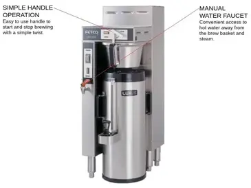 FETCO CBS-51H-15 (C51056) Coffee Brewer for Thermal Server