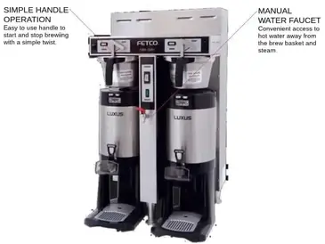FETCO CBS-52H-15 (C52016) Coffee Brewer for Thermal Server