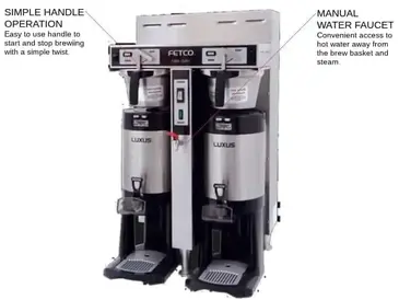 FETCO CBS-52H-15 (C52036) Coffee Brewer for Thermal Server