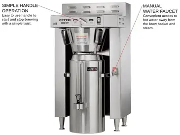 FETCO CBS-61H (C61016) Coffee Brewer for Thermal Server