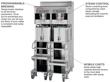 FETCO CBS-72AC (C72018) Coffee Brewer for Thermal Server