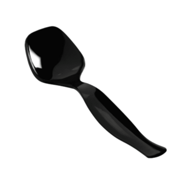 FINE LINE SETTINGS INC. Serving Spoon, 8.5", Black, Polypropylene, (144/Case), Fine Line Setting 3302-BK