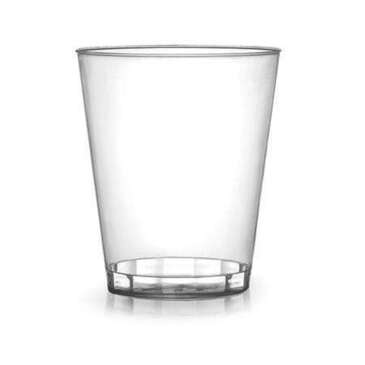 FINE LINE SETTINGS INC. Tumbler, 7 Oz, Clear, Polystyrene, (500/Case), Fine Line Settings 407