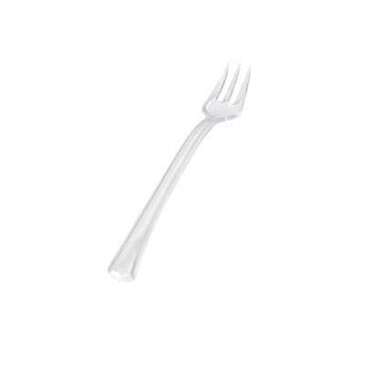 FINE LINE SETTINGS INC. Tasting Fork, 4", Clear, Plastic, (48/Pack), Fine Line 6500CL