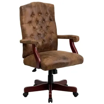 Flash Furniture 802-BRN-GG Chair, Swivel