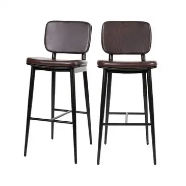 Flash Furniture AY-S01-BR-GG Bar Stool, Indoor