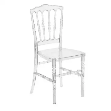 Flash Furniture BH-H002-CRYSTAL-GG Chair, Side, Stacking, Outdoor