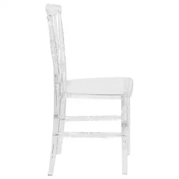 Flash Furniture BH-H002-CRYSTAL-GG Chair, Side, Stacking, Outdoor