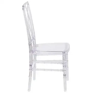 Flash Furniture BH-H007-CRYSTAL-GG Chair, Side, Stacking, Outdoor