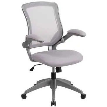Flash Furniture BL-ZP-8805-GY-GG Chair, Swivel